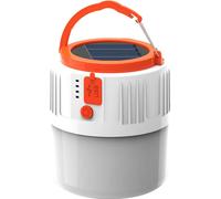 INF Lampe de camping solaire avec plusieurs modes d'éclairage et télécommande