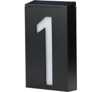 INF Lampe de numéro de maison à énergie solaire 1