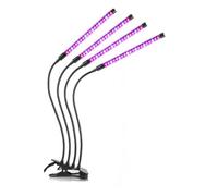 Lampe LED de croissance pour plantes avec tiges flexibles 1 paquet