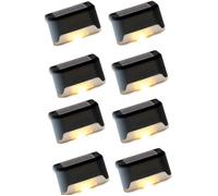INF Lampe Solaire Extérieure Lampes Solaires Étanche pour escaliers et rampes paquet de 8