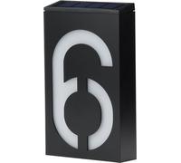 INF Lampe solaire pour numéro de maison 6