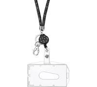 INF Lanyard avec porte-carte d'identité noir
