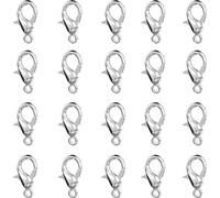 INF Lobster clips - 20 pièces Argent