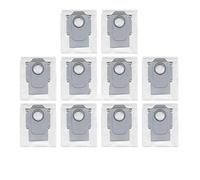 INF Lot de 10 sacs d'aspirateur de rechange pour Roborock S9 MaxV Ultra, Saros 10, G30 - Sacs filtrants en tissu non tissé