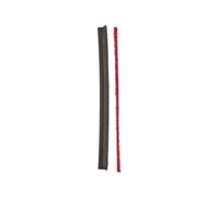 INF Lot de 2 bandes de brosse en fibre de carbone compatibles avec Dyson V10 V11 V15 Direct Drive Anti-enchevêtrement Roller - 28 cm x 1 cm x 1 cm, noir et rouge