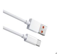 Lot de 2 câbles de charge rapide USB Type-C 120W compatibles avec Xiaomi, cordon de données haute puissance 6A 2 m