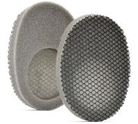 INF Lot de 2 coussinets anti-bruit de rechange pour casque Sordin Supreme Pro X - Éponge haute densité - Noir - 10,2 x 7,7 cm