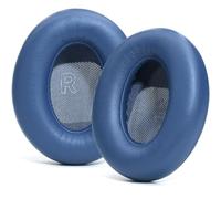 INF Lot de 2 coussinets bleus compatibles avec Bose QuietComfort Ultra - Cuir protéiné et mousse à mémoire de forme