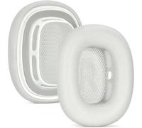 INF Lot de 2 coussinets de rechange compatibles avec écouteurs AirPods Max, tissu Apple et silicone avec mousse à mémoire de forme, 10 x 8 x 3 cm