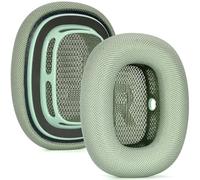 INF Lot de 2 coussinets de rechange compatibles avec écouteurs AirPods Max, tissu Apple et silicone avec mousse à mémoire de forme, 10 x 8 x 3 cm