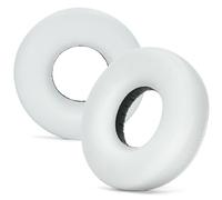 INF Lot de 2 coussinets de rechange compatibles avec les écouteurs Sony WH-CH520 - Cuir protéiné et mousse à mémoire de forme - 7 x 7 cm