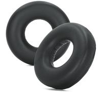 INF Lot de 2 coussinets de rechange compatibles avec les écouteurs Sony WH-CH520 - Cuir protéiné et mousse à mémoire de forme - 7 x 7 cm