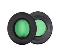 INF Lot de 2 coussinets de rechange compatibles avec Razer Kraken Pro V2 - Maille de football respirante - Noir - 11 x 9,8 cm - Mousse à mémoire de forme - Ajustement confortable