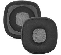 INF Lot de 2 coussinets de rechange en maille noire compatibles avec casque Marshall Major IV - Mousse à mémoire de forme