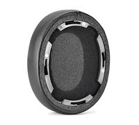 INF Lot de 2 coussinets de rechange pour Audio-Technica ATH-SR50BT - Cuir protéiné et mousse à mémoire de forme - Noir - 9,5 x 7,5 cm