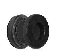 INF Lot de 2 coussinets de rechange pour Hifiman HE300 série 400 - Noir en cuir protéiné et velours - 10,5 x 10,2 cm