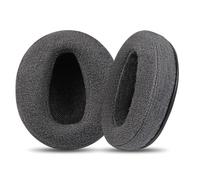INF Lot de 2 coussinets en coton doux pour la peau compatibles avec Sony WH-CH710N - Gris foncé - 9,2 cm x 9,2 cm x 2 cm
