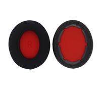 INF Lot de 2 embouts en gel pour casque 1MORE SonoFlow - Confort accru - Noir/rouge - 10 x 8 cm