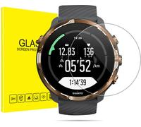 INF Lot de 2 films de protection d'écran en verre trempé pour montre connectée Suunto 7