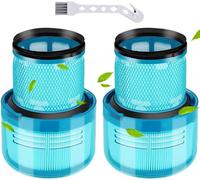 INF Lot de 2 filtres de rechange pour aspirateur Dyson V11 V15 - Compatible avec les modèles #970013-02, SV14 SV17 - Aqua
