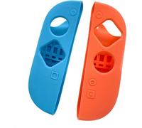 INF Lot de 2 protections en silicone pour manettes Nintendo Switch 2 Bleu + Orange