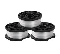 INF Lot de 3 bobines de rechange avec fil pour débroussailleuse Black Decker AF-100-3ZP - ABS, nylon et acier au carbone - 1,65 cm