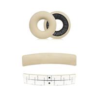 INF Lot de 3 coussinets de rechange compatibles avec casque Sony WH-CH520 - Coussinets d'oreille en cuir protéiné + arceau 9,5 x 7 x 4 cm