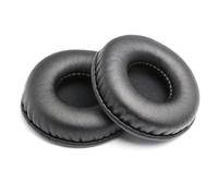 INF Lot de 4 coussinets universels en cuir protéiné - Dimensions : 7,5 x 7,5 x 2 cm - Noir - Rond