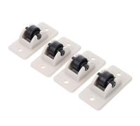 INF Lot de 4 roulettes pivotantes pour boîtes de rangement - Déplacement et organisation faciles