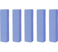 INF Lot de 5 pierres ponces en verre cellulaire pour les pieds Bleu