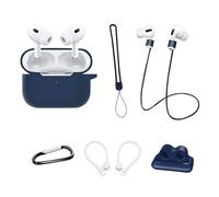 INF Lot de 6 accessoires pour Airpods Pro 2 - Bleu foncé