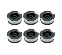 INF Lot de 6 bobines de fil pour débroussailleuse Black & Decker - 1,65 mm de diamètre - 9 m de fil - Pour modèles tels que GH400, GH600, ST6600, LST300