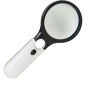 INF Loupe à main éclairée LED 3x pour lecture, inspection et loisirs