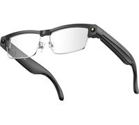 INF Lunettes AI Intelligentes Argentées : Caméra HD, Audio Stéréo, Kit Mains Libres Transparent