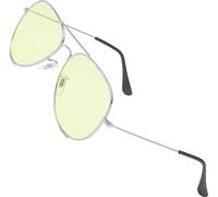 INF Lunettes de soleil polarisées de vision nocturne pour la conduite Argent