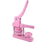 INF Machine à fabriquer des badges avec accessoires Rose