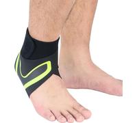 INF Manchon de compression optimal pour attelle de soutien de cheville - Protection sportive Vert M