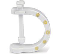 INF Masseur manuel d'acupression portable pour mains et pieds Blanc