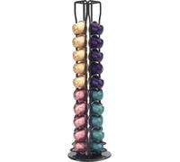 INF Métal rotatif Rack de stockage Café Pod Support Organisation Capsule de café debout
