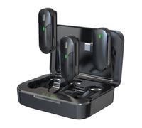 INF Microphone de revers sans fil, microphone à pince pour l'enregistrement, TikTok, Live Stream