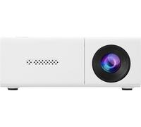 INF Mini projecteur 3D portable : Divertissement immersif où que vous soyez Blanc