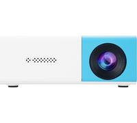 INF Mini projecteur 3D portable : Divertissement immersif où que vous soyez Blanc + Bleu