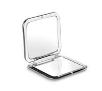INF Miroir cosmétique grossissant 30X - Noir - Pliable - Miroir de poche double face