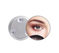 INF Miroir de maquillage grossissant 30x - Blanc, Portable avec ventouses, Précision extrême
