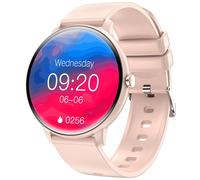 INF Montre connectée avec appel Bluetooth, suivi SpO2 et fréquence cardiaque, écran 1.39 inch TFT, batterie 210mAh, charge magnétiqu