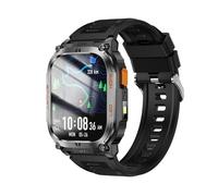 INF Montre Connectée GPS Sport - Suivi d'Activité Avancé - Multi-Sports - Design Élégant - Diverses Couleurs Le noir