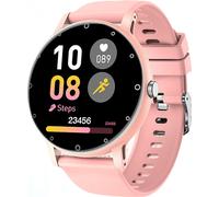 INF Montre intelligente avec cardiofréquencemètre et tensiomètre Rose