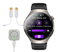 INF Montre intelligente avec ECG, appels Bluetooth et surveillance de la santé Argent