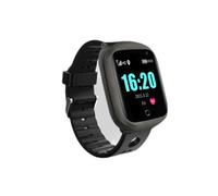 INF Montre intelligente avec fréquence cardiaque, tension artérielle,positionnement Le noir