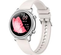 INF Montre intelligente avec tracker de fitness et suivi avancé de la santé Argent